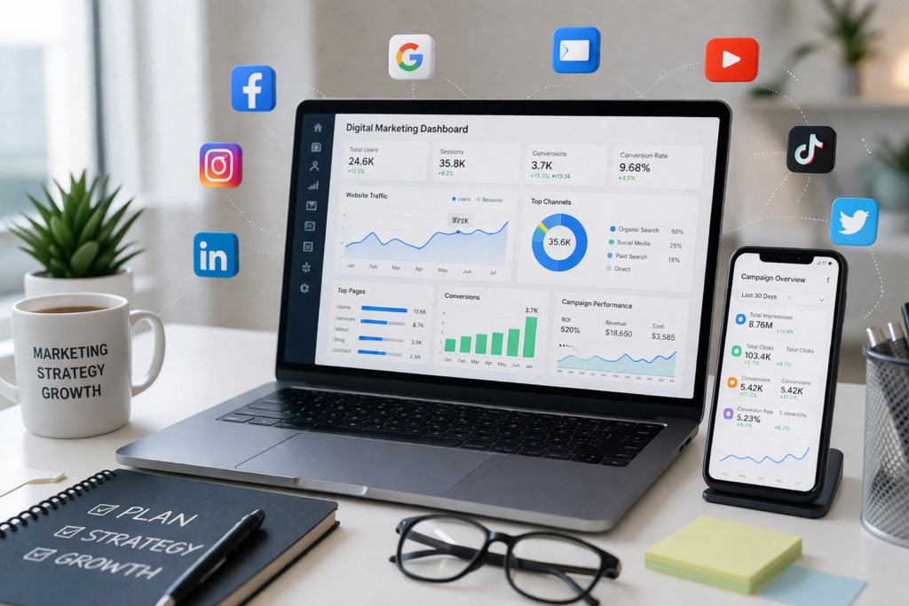 What is digital marketing