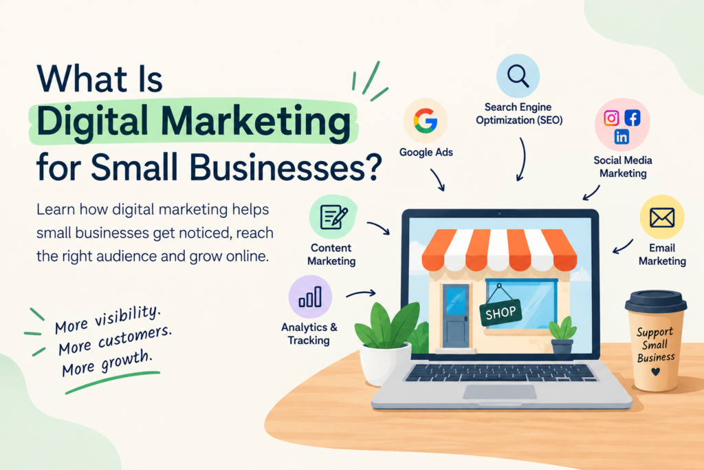 what is digital marketing for small businesses?
